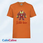 Tshirt Orange Enfant A Personnaliser | De 3 à 8 ans | Avec Prénom Brodé