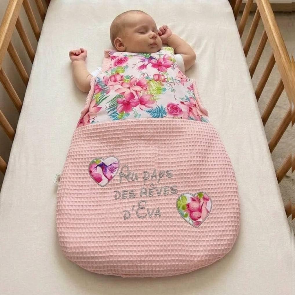 Créez Votre Gigoteuse Bébé Personnalisée | Fille | 0-6m ou 6-12m