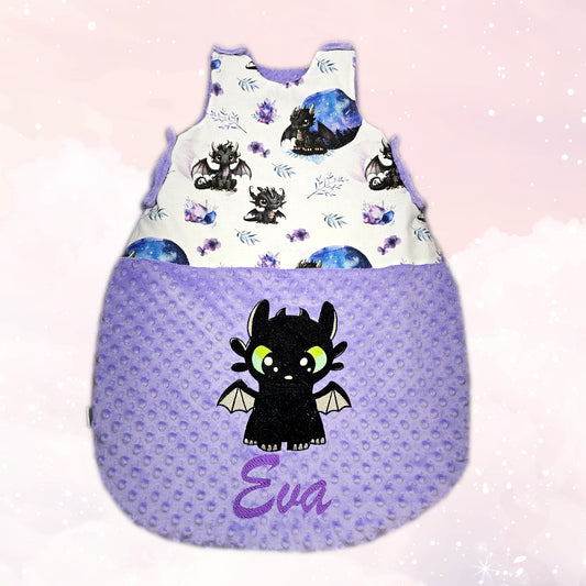 Create Your Personalized Baby Sleeping Bag -Minky- | Girl | 0-6m or 6-12m