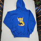 Hoodies Enfant Bleu Royal A Capuche | 3-4 ans XS | Broderie Personnalisée