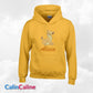 Hoodies Enfant Jaune A Capuche | 3-4 ans XS | Broderie Personnalisée