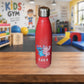 Gourde en Acier Inox 750 ml | Rouge | Impression Personnalisée