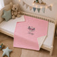 Créez Votre Couverture Personnalisée 90cm x 140cm | Double Minky | Fille