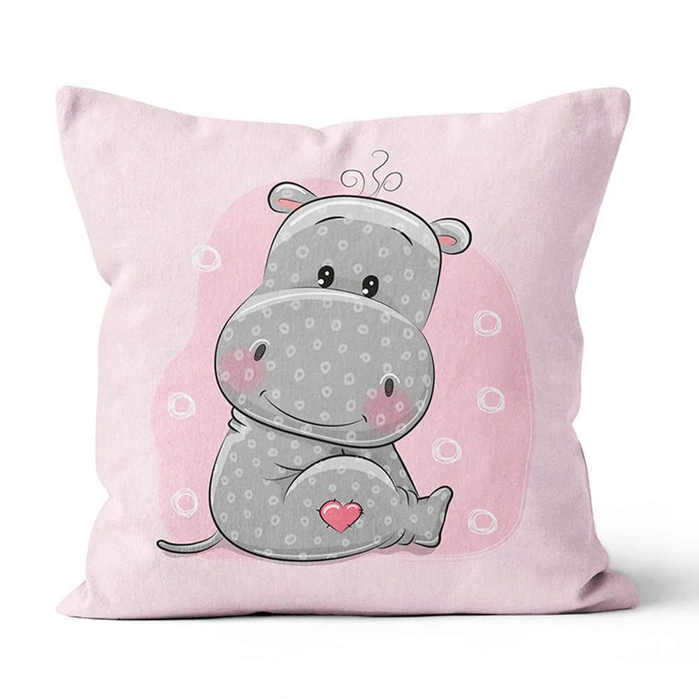 Coussin de naissance vuli hippo rose