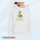 Hoodies Enfant Blanc A Capuche | A Personnaliser | De 3 à 8 ans | Avec Prénom Brodé