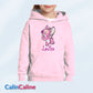 Hoodies Enfant Rose A Capuche | A Personnaliser | De 3 à 8 ans | Avec Prénom Brodé