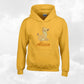 Hoodies Enfant Jaune A Capuche | 3-4 ans XS | Broderie Personnalisée