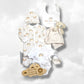 Kit de naissance 6 pièces Arc-En-Ciel | 3 tailles | A personnaliser