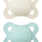 2 Sucettes MAM COLORS Personnalisées | 2 à 6 mois | Lin & Sage - Calincaline.be