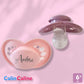 2 Sucettes MAM COLORS Personnalisées | 6+ mois | Rose blush & Violet