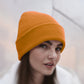 Bonnet Rabat Avec Prénom Brodé | Taille Unique | Moutarde