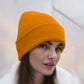 Bonnet Rabat Avec Prénom Brodé | Taille Unique | Orange