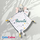 Doudou Disney Bébé Dumbo Cirque | Mouchoir 21cm | A Personnaliser
