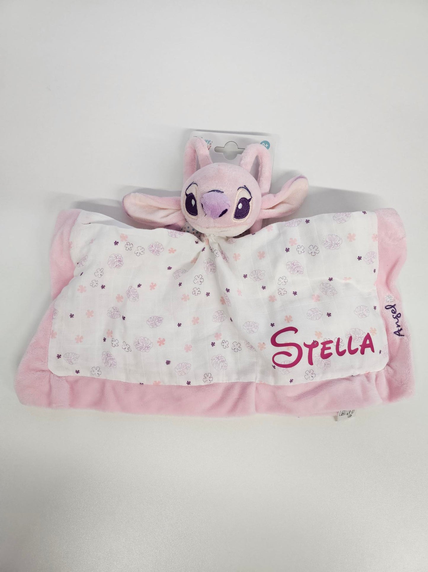 Doudou Mouchoir Disney Angel Personnalisé | 40cm - Calincaline.be