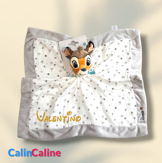 Doudou Mouchoir Disney Bambi Personnalisé | 40cm