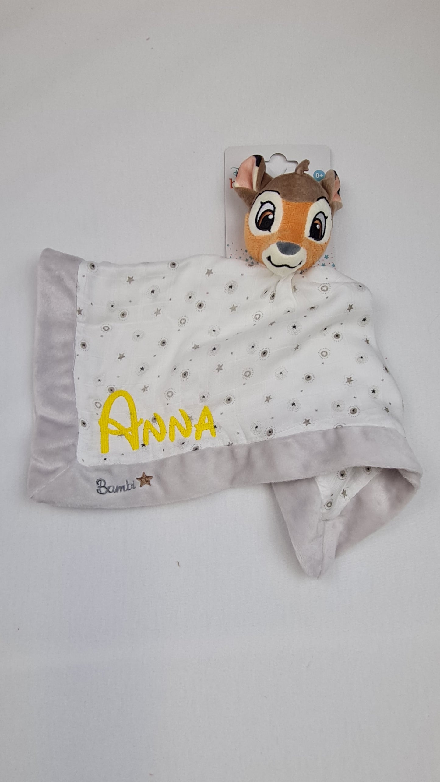 Doudou Mouchoir Disney Bambi Personnalisé | 40cm - Calincaline.be