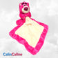 Doudou Mouchoir Disney Lotso L'Ours 20cm | Avec prénom brodé