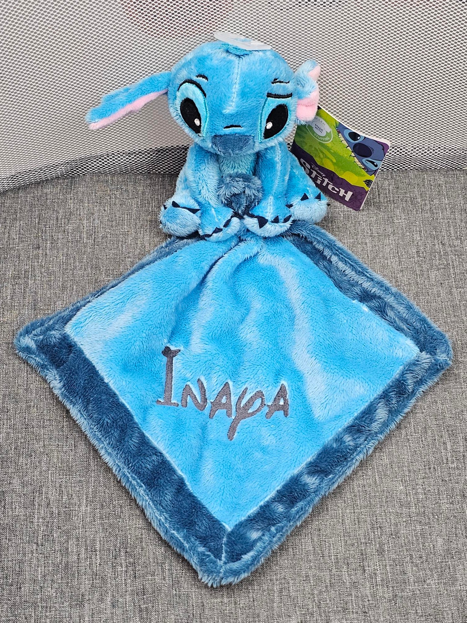 Doudou Disney Stitch 21cm | A Personnaliser avec prénom - Calincaline.be