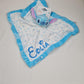 Doudou Mouchoir Disney Stitch Personnalisé | 40cm | Bleu Foncé