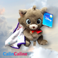 Doudou Peluche Disney Berlioz 25cm avec Mouchoir Personnalisé | Nicotoy