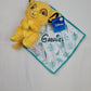 Doudou Peluche Simba 25cm avec Mouchoir Personnalisé | Nicotoy