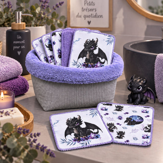 Créez Votre Panier à Lingettes Lavables Pour Bébé | Dragon