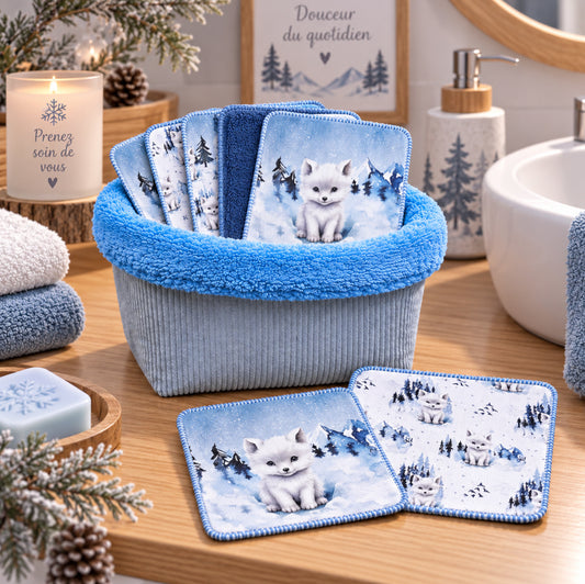 Créez Votre Panier à Lingettes Lavables Pour Bébé | Renard Polaire