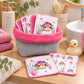 Créez Votre Panier à Lingettes Lavables Pour Bébé | Tortue de mer Rose