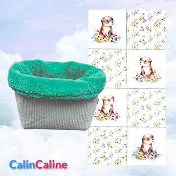 Créez Votre Panier à Lingettes Lavables Pour Bébé | Loutres