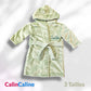 Peignoir enfant 6-24 mois  | Vert Sage | Prénom brodé | 3 tailles