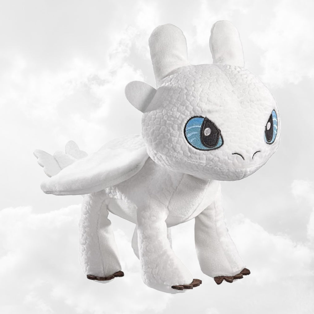 Peluche Dragon Furie Eclair 25cm | Dès 0 ans | Nicotoy