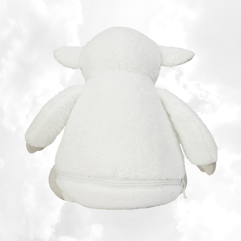 Peluche Mumbles Zippies Brodée | Agneau | A personnaliser
