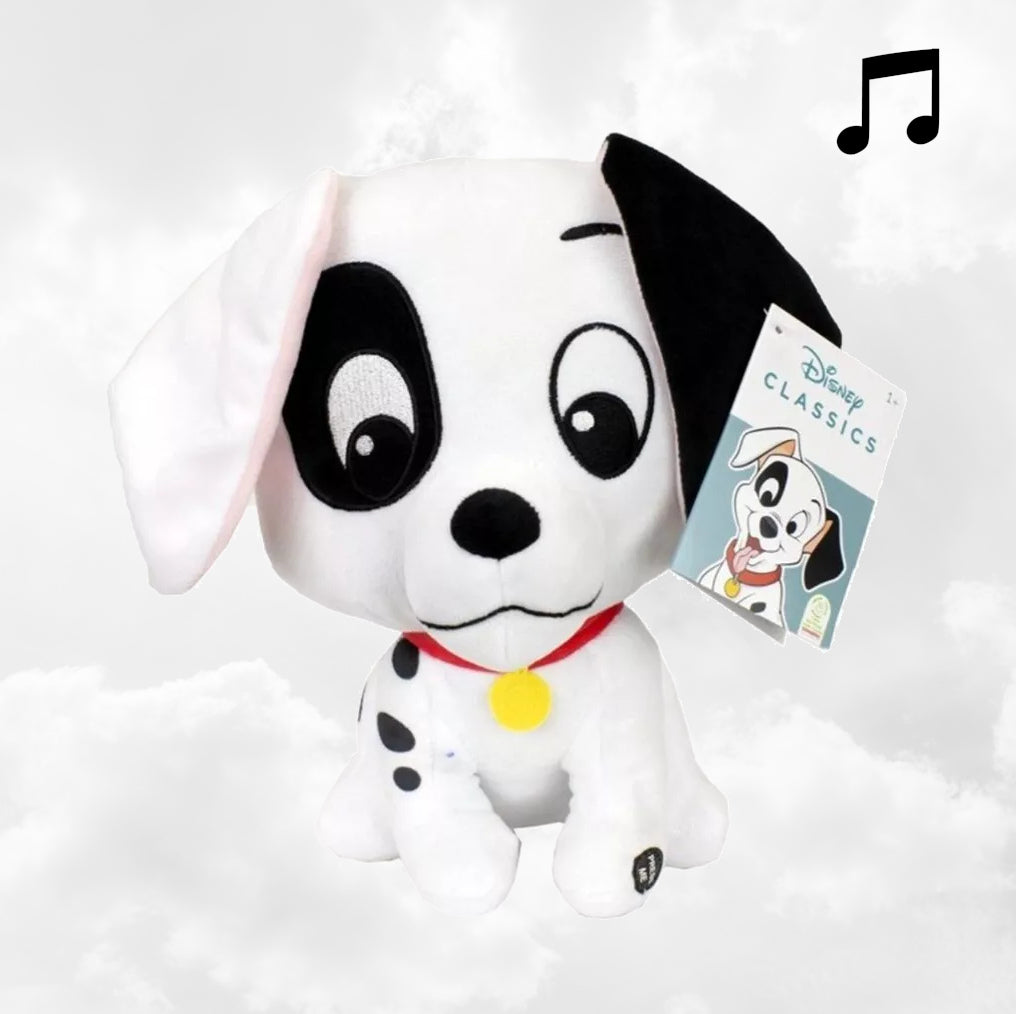 Peluche Disney Musicale Dalmatien 30cm | 1 an et + | Polyester doux