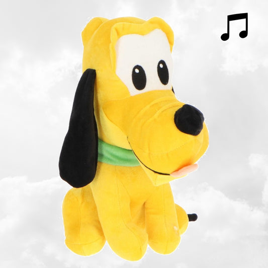 Peluche Disney Musicale Pluto 30cm | 1 an et + | Polyester doux