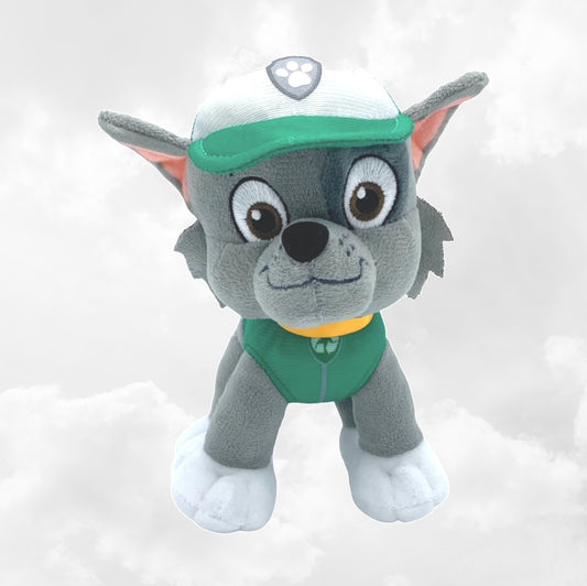 Peluche Pat Patrouille Rocky 20cm Vert | Dès 0 ans | PlayByPlay