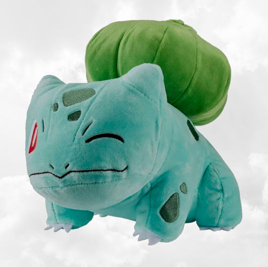 Peluche Pokémon Bulbizarre 18x18cm | 2 ans et + | Polyester doux