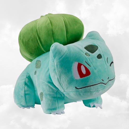 Peluche Pokémon Bulbizarre 18x18cm | 2 ans et + | Polyester doux