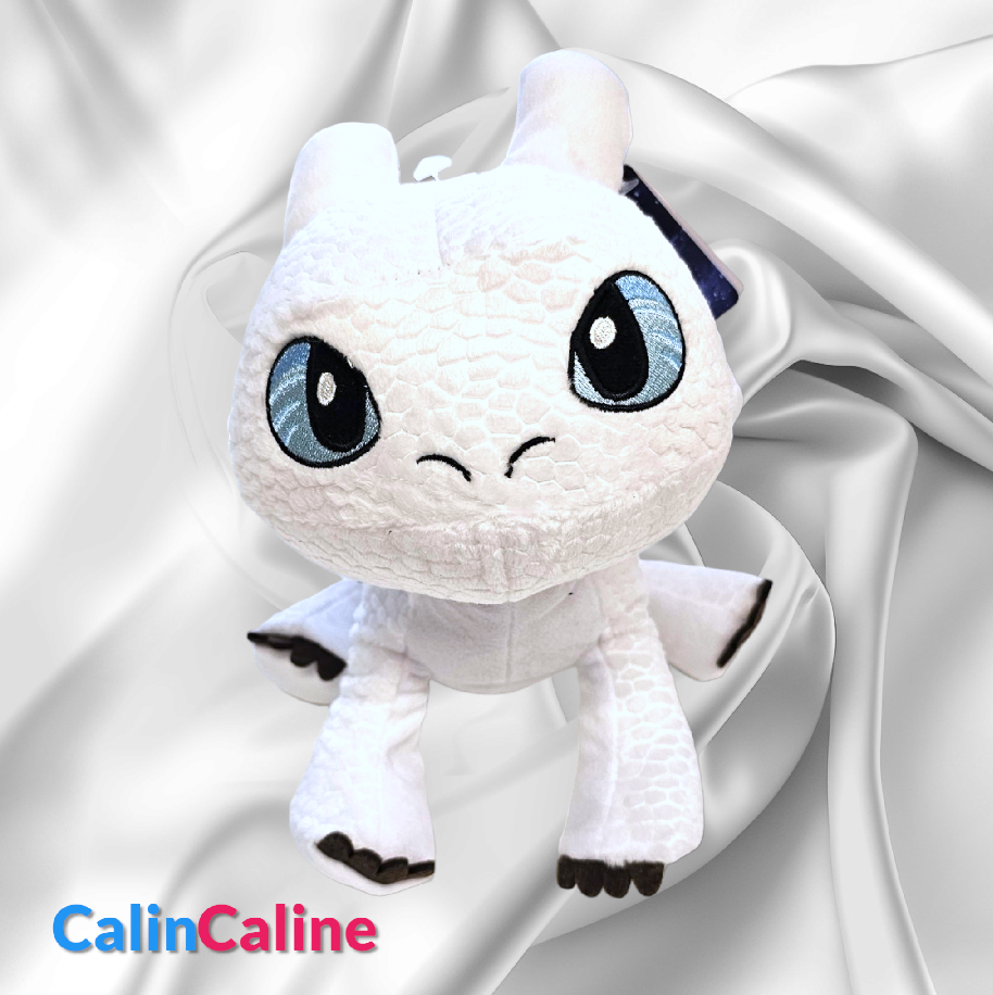 Peluche Dragon Furie Eclair 25cm | Dès 0 ans | Nicotoy