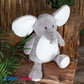 Peluche Mumbles Zippies Brodée | Eléphant | A personnaliser