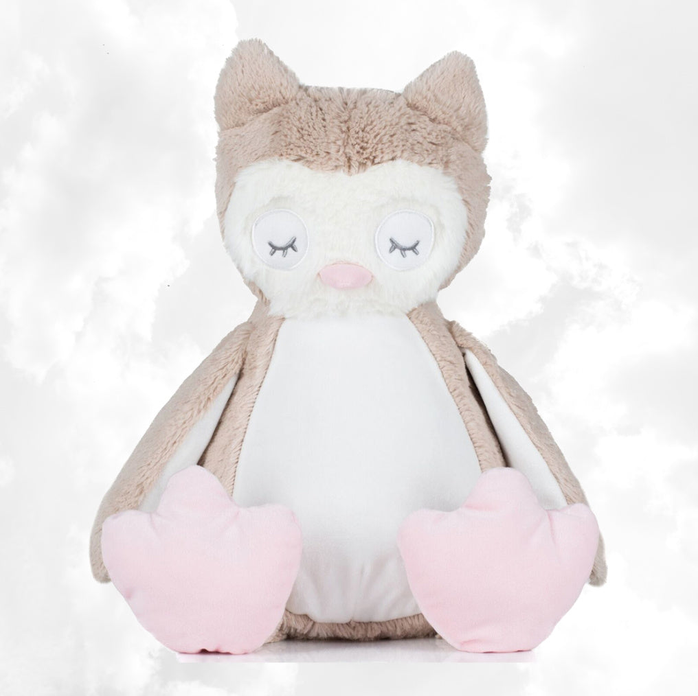 Peluche Mumbles Zippies Brodée | Chouette | A personnaliser