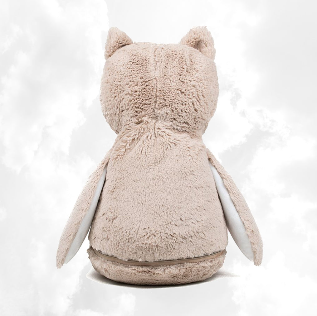Peluche Mumbles Zippies Brodée | Chouette | A personnaliser