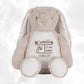 Peluche Mumbles Zippies Brodée | Lapin Brun | A personnaliser