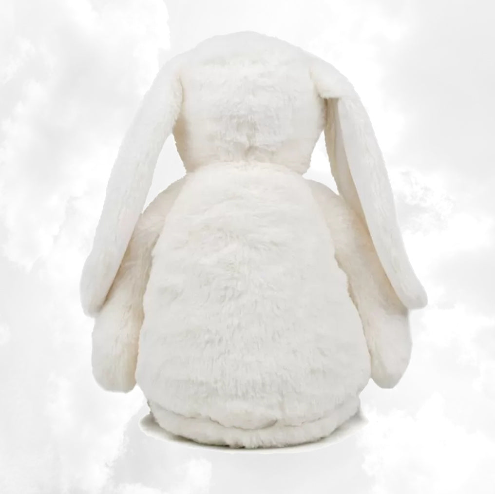 Peluche Mumbles Zippies Brodée | Lapin Crème | A personnaliser