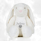 Peluche Mumbles Zippies Brodée | Lapin Crème | A personnaliser