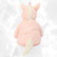 Peluche Mumbles Zippies Brodée | Licorne Rose | A personnaliser