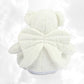 Peluche Mumbles Zippies Brodée | Ours Ange Blanc | A personnaliser