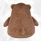 Peluche Mumbles Zippies Brodée | Ours Brun Foncé | A personnaliser
