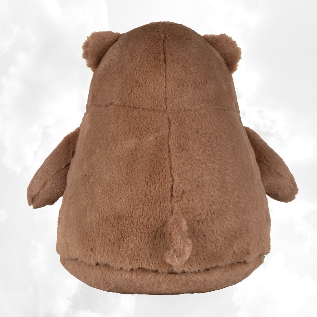Peluche Mumbles Zippies Brodée | Ours Brun Foncé | A personnaliser