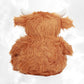 Peluche Mumbles Zippies Brodée | Vache Highland | A personnaliser