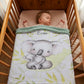 Couverture Plaid Bébé Koala | 70cm x 95cm | Couleur minky au choix